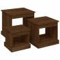 vidaXL Couchtische 3 Stk. Braun Eichen-Optik Holzwerkstoff vidaXL Couchtische 3 Stk. Braun Eichen-Optik Holzwerkstoff