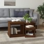 vidaXL Couchtische 3 Stk. Braun Eichen-Optik Holzwerkstoff vidaXL Couchtische 3 Stk. Braun Eichen-Optik Holzwerkstoff