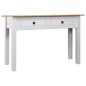 vidaXL Konsolentisch Weiß 110x40x72 cm Kiefernholz Panama vidaXL Konsolentisch Weiß 110x40x72 cm Kiefernholz Panama