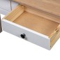 vidaXL Konsolentisch Weiß 110x40x72 cm Kiefernholz Panama vidaXL Konsolentisch Weiß 110x40x72 cm Kiefernholz Panama