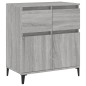 vidaXL Sideboard Grau Sonoma 60x35x70 cm Holzwerkstoff vidaXL Sideboard Grau Sonoma 60x35x70 cm Holzwerkstoff