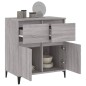 vidaXL Sideboard Grau Sonoma 60x35x70 cm Holzwerkstoff vidaXL Sideboard Grau Sonoma 60x35x70 cm Holzwerkstoff