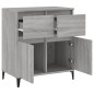 vidaXL Sideboard Grau Sonoma 60x35x70 cm Holzwerkstoff vidaXL Sideboard Grau Sonoma 60x35x70 cm Holzwerkstoff