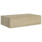 vidaXL Wand-Schubladenregale 2 Stk. Eichenoptik 40x23,5x10 cm MDF vidaXL Wand-Schubladenregale 2 Stk. Eichenoptik 40x23,5x10 cm MDF
