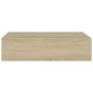 vidaXL Wand-Schubladenregale 2 Stk. Eichenoptik 40x23,5x10 cm MDF vidaXL Wand-Schubladenregale 2 Stk. Eichenoptik 40x23,5x10 cm MDF