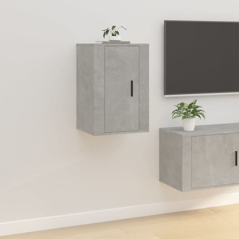 vidaXL TV-Wandschrank Betongrau 40x34,5x60 cm vidaXL TV-Wandschrank Betongrau 40x34,5x60 cm