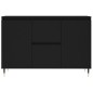 vidaXL Sideboard Schwarz 104x35x70 cm Holzwerkstoff vidaXL Sideboard Schwarz 104x35x70 cm Holzwerkstoff