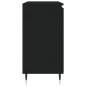 vidaXL Sideboard Schwarz 104x35x70 cm Holzwerkstoff vidaXL Sideboard Schwarz 104x35x70 cm Holzwerkstoff