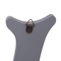vidaXL Wandgarderobe WELCOME Grau 74 x 29,5 cm vidaXL Wandgarderobe WELCOME Grau 74 x 29,5 cm