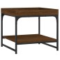 vidaXL Couchtisch Braun Eichen-Optik 49,5x49,5x45 cm Holzwerkstoff vidaXL Couchtisch Braun Eichen-Optik 49,5x49,5x45 cm Holzwerkstoff