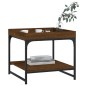vidaXL Couchtisch Braun Eichen-Optik 49,5x49,5x45 cm Holzwerkstoff vidaXL Couchtisch Braun Eichen-Optik 49,5x49,5x45 cm Holzwerkstoff