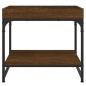 vidaXL Couchtisch Braun Eichen-Optik 49,5x49,5x45 cm Holzwerkstoff vidaXL Couchtisch Braun Eichen-Optik 49,5x49,5x45 cm Holzwerkstoff