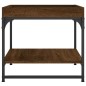 vidaXL Couchtisch Braun Eichen-Optik 49,5x49,5x45 cm Holzwerkstoff vidaXL Couchtisch Braun Eichen-Optik 49,5x49,5x45 cm Holzwerkstoff