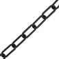 vidaXL Absperrkette Schwarz 30 m Ø6 mm Kunststoff vidaXL Absperrkette Schwarz 30 m Ø6 mm Kunststoff