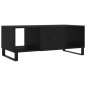 vidaXL Couchtisch Schwarz 102x50x40 cm Holzwerkstoff vidaXL Couchtisch Schwarz 102x50x40 cm Holzwerkstoff