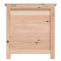 vidaXL Outdoor-Kissenbox 50x50x56 cm Massivholz Tanne vidaXL Outdoor-Kissenbox 50x50x56 cm Massivholz Tanne