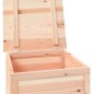 vidaXL Outdoor-Kissenbox 50x50x56 cm Massivholz Tanne vidaXL Outdoor-Kissenbox 50x50x56 cm Massivholz Tanne