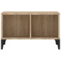 vidaXL Couchtisch Sonoma-Eiche 60x50x36,5 cm Holzwerkstoff