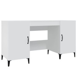vidaXL Schreibtisch Weiß 140x50x75 cm Holzwerkstoff