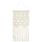 vidaXL Makramee Wandbehang 40x80 cm Baumwolle vidaXL Makramee Wandbehang 40x80 cm Baumwolle