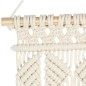 vidaXL Makramee Wandbehang 40x80 cm Baumwolle vidaXL Makramee Wandbehang 40x80 cm Baumwolle