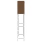 vidaXL Waschmaschinenregal 2 Ablagen Braun 71x29,5x170,5 cm Eisen vidaXL Waschmaschinenregal 2 Ablagen Braun 71x29,5x170,5 cm Eisen