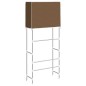 vidaXL Waschmaschinenregal 2 Ablagen Braun 71x29,5x170,5 cm Eisen vidaXL Waschmaschinenregal 2 Ablagen Braun 71x29,5x170,5 cm Eisen