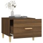 vidaXL Couchtisch Braun Eiche 50x50x40 cm Holzwerkstoff vidaXL Couchtisch Braun Eiche 50x50x40 cm Holzwerkstoff