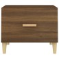 vidaXL Couchtisch Braun Eiche 50x50x40 cm Holzwerkstoff vidaXL Couchtisch Braun Eiche 50x50x40 cm Holzwerkstoff