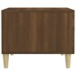 vidaXL Couchtisch Braun Eiche 50x50x40 cm Holzwerkstoff vidaXL Couchtisch Braun Eiche 50x50x40 cm Holzwerkstoff