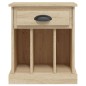 vidaXL Nachttische 2 Stk. Sonoma-Eiche 43x36x50 cm vidaXL Nachttische 2 Stk. Sonoma-Eiche 43x36x50 cm