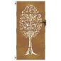 vidaXL Gartentor 85x175 cm Cortenstahl Baum-Design vidaXL Gartentor 85x175 cm Cortenstahl Baum-Design