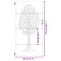 vidaXL Gartentor 85x175 cm Cortenstahl Baum-Design vidaXL Gartentor 85x175 cm Cortenstahl Baum-Design