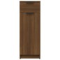 vidaXL Badezimmerschrank Braun Eiche 32x34x90 cm Holzwerkstoff vidaXL Badezimmerschrank Braun Eiche 32x34x90 cm Holzwerkstoff