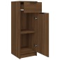 vidaXL Badezimmerschrank Braun Eiche 32x34x90 cm Holzwerkstoff vidaXL Badezimmerschrank Braun Eiche 32x34x90 cm Holzwerkstoff