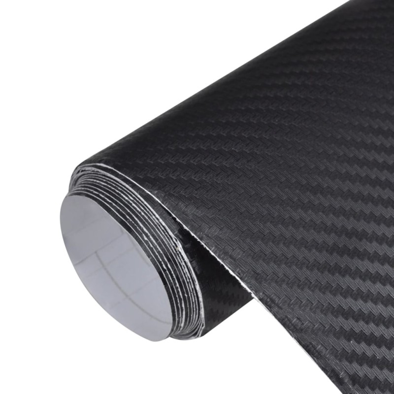 vidaXL Autofolien 2 Stk. 3D Schwarz 100x150 cm vidaXL Autofolien 2 Stk. 3D Schwarz 100x150 cm