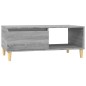 vidaXL Couchtisch Grau Sonoma 90x50x36,5 cm Holzwerkstoff vidaXL Couchtisch Grau Sonoma 90x50x36,5 cm Holzwerkstoff