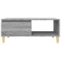vidaXL Couchtisch Grau Sonoma 90x50x36,5 cm Holzwerkstoff vidaXL Couchtisch Grau Sonoma 90x50x36,5 cm Holzwerkstoff