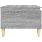 vidaXL Couchtisch Grau Sonoma 90x50x36,5 cm Holzwerkstoff vidaXL Couchtisch Grau Sonoma 90x50x36,5 cm Holzwerkstoff