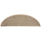 vidaXL Selbstklebende Treppenmatten 15 Stk. 56x17x3 cm Dunkelbeige vidaXL Selbstklebende Treppenmatten 15 Stk. 56x17x3 cm Dunkelbeige