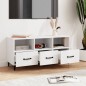 vidaXL TV-Schrank Weiß 102x35x50 cm Holzwerkstoff vidaXL TV-Schrank Weiß 102x35x50 cm Holzwerkstoff