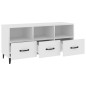 vidaXL TV-Schrank Weiß 102x35x50 cm Holzwerkstoff vidaXL TV-Schrank Weiß 102x35x50 cm Holzwerkstoff
