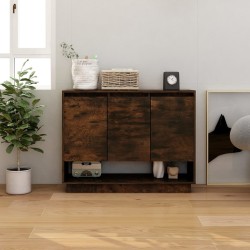 vidaXL Sideboard Räuchereiche 97x31x75 cm Holzwerkstoff