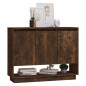 vidaXL Sideboard Räuchereiche 97x31x75 cm Holzwerkstoff vidaXL Sideboard Räuchereiche 97x31x75 cm Holzwerkstoff