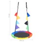 Schaukel mit Fahnen Regenbogen 100 cm Schaukel mit Fahnen Regenbogen 100 cm