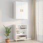 vidaXL Hängeschrank Hochglanz-Weiß 69,5x34x90 cm vidaXL Hängeschrank Hochglanz-Weiß 69,5x34x90 cm