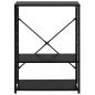 vidaXL Mikrowellenregal Schwarz 60×39,6×79,5 cm Holzwerkstoff vidaXL Mikrowellenregal Schwarz 60×39,6×79,5 cm Holzwerkstoff