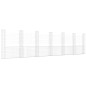 vidaXL Gabionenkorb U-Form mit 7 Säulen Eisen 740x20x200 cm vidaXL Gabionenkorb U-Form mit 7 Säulen Eisen 740x20x200 cm
