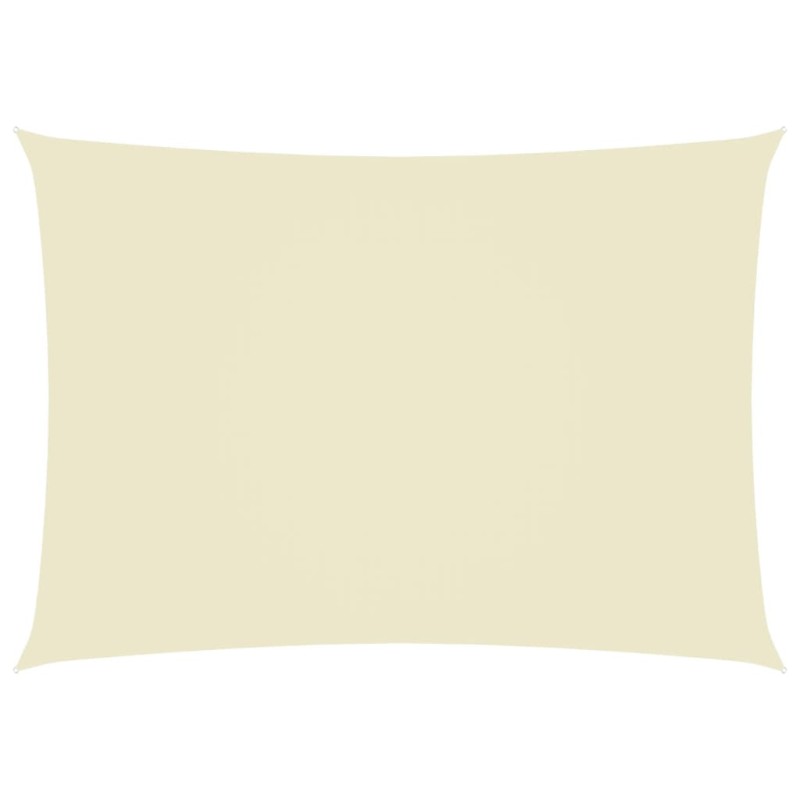 vidaXL Sonnensegel Oxford-Gewebe Rechteckig 3,5x5 m Creme vidaXL Sonnensegel Oxford-Gewebe Rechteckig 3,5x5 m Creme