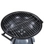vidaXL Tragbarer XXL-Holzkohle-Kugelgrill mit Rädern 44 cm vidaXL Tragbarer XXL-Holzkohle-Kugelgrill mit Rädern 44 cm